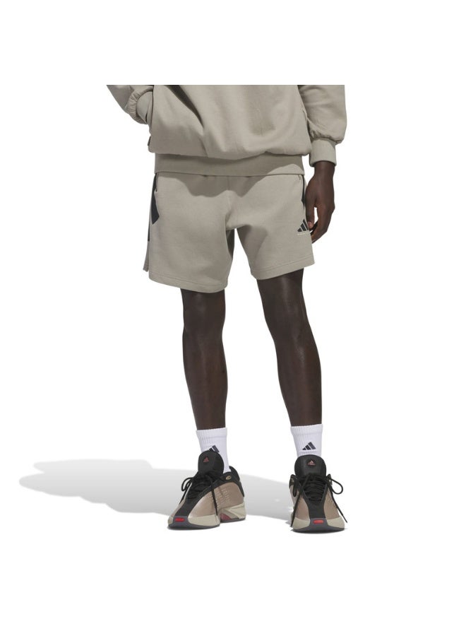 Adidas adidas ADI BB SP SHORT Beige Originals Unisex SHORTS  - Image 4