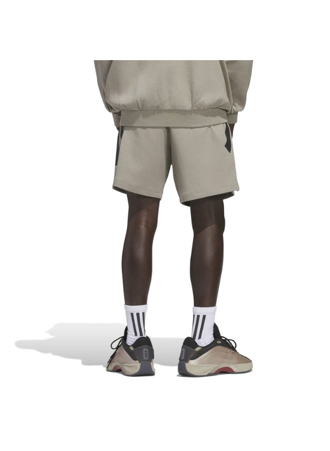 Adidas adidas ADI BB SP SHORT Beige Originals Unisex SHORTS  - Image 5