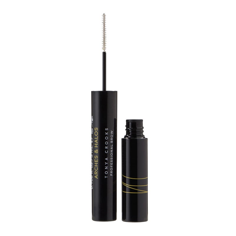 Arches & Halos Arches and Halos Water Resistant Firm Hold Eyebrow Gel - Clear Brow Gel for Lasting Definition - Non Flaking Weightless Formula - Vegan - 0.1 oz - Image 1