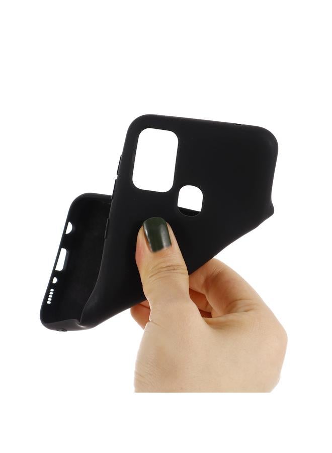 اس-توب جراب لهاتف Samsung Galaxy M51 مصنوع من السيليكون السائل بلون سادة ومضاد للصدمات وغطاء حماية كامل - Image 4