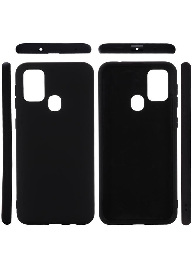 اس-توب جراب لهاتف Samsung Galaxy M51 مصنوع من السيليكون السائل بلون سادة ومضاد للصدمات وغطاء حماية كامل - Image 5