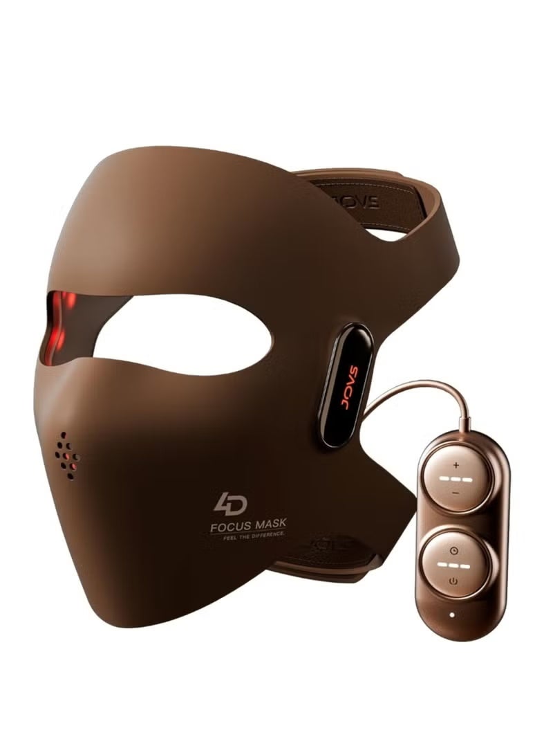 JOVS 4D Laser Light Therapy Mask, Red Light Therapy for Face with 4 Different Wavelength Adopted FPT Concentrated Technology, 3 Modes Portable Face Mask for Anti-aging,Clinically Tested and SFDA Cleared. - Image 1