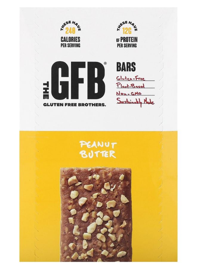 Gluten Free Bars Peanut Butter 12 Bars 2.05 oz (58 g)