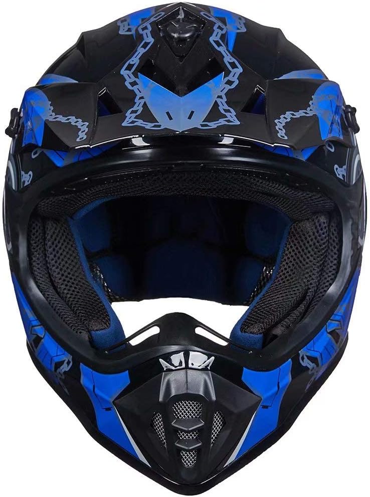 ILM Kids Youth Adult Dirt Bike Helmet - DOT Approved Full Face Motocross ATV BMX MX - Image 4
