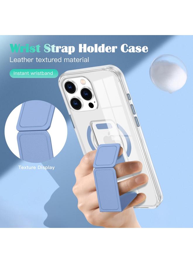 Zaboon Case For iPhone 13 Pro Clear Wristband Holder MagSafe Phone Case - Image 5