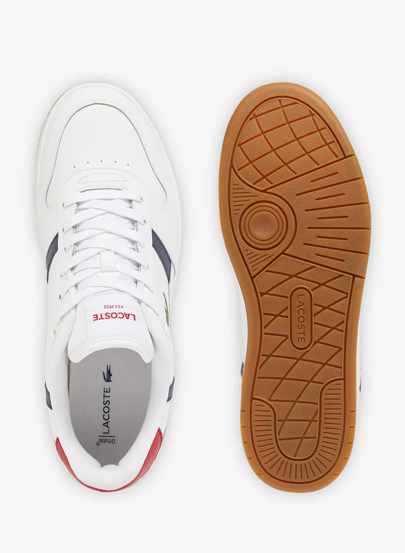 LACOSTE T-Clip Set Low Top Lace Up Casual Sneakers