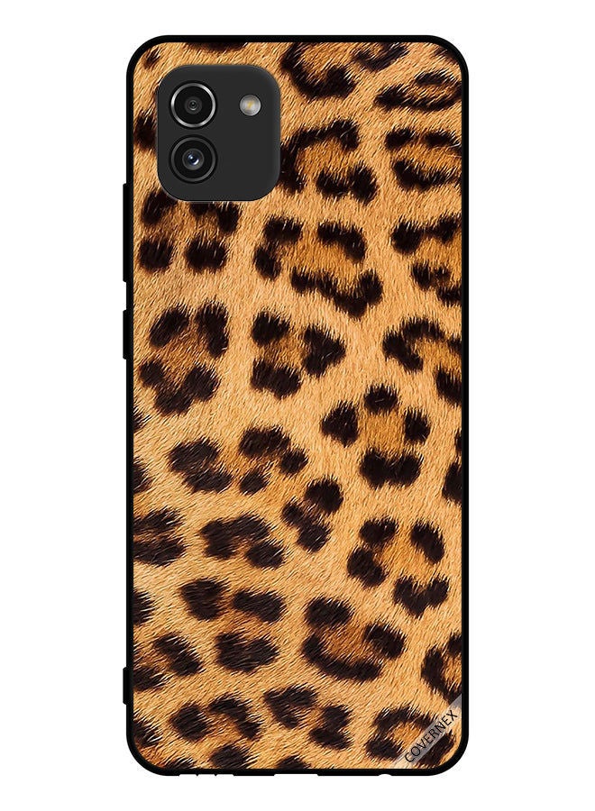 Covernex Protective Case Cover For Samsung Galaxy A03 Leopard Pattern - Image 1