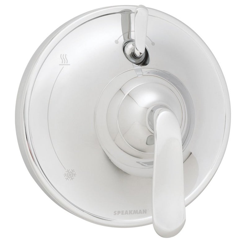 Speakman CPT7400P Caspian Pressure Balance Diverter Shower Valve Trim Polished Chrome Valve Not Included