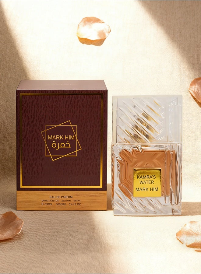 MARK HIM KAMRA'S Dark Red WATER EAU DE PARFUM 100ML - Image 1