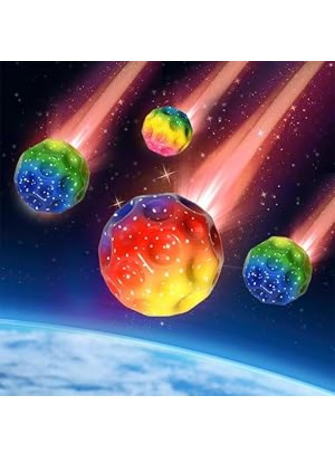 كرة القمر، كرة مطاطية عالية القفز، كرة الفضاء، كرة القمر، كرات الكواكب المرتدة، كرة فلونكي 7 سم، كرة مرتدة، كرة مرتدة للأطفال، كرة ثقب عالية الارتداد، كرة القمر العلامة التجارية: songyea