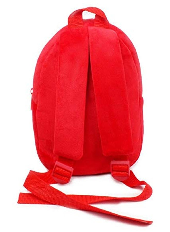 Black Hill Kids Preschool Bag for Boys and Girls, Cute Soft Plush school Animal Cartoon Mini Backpack Little kids bags for 2-5 years Baby/Boys/Girls Nursery, Preschool,Picnic (Stawberry red) - Image 4