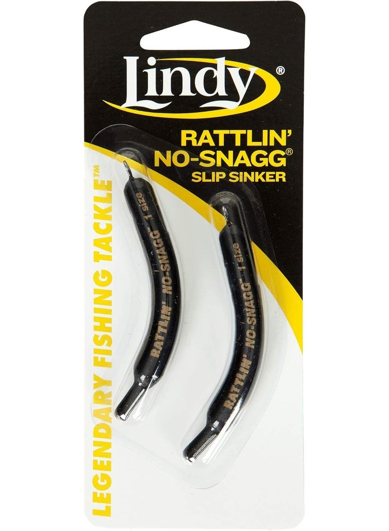 LINDY No-Snagg Slip Sinker Banana-Shaped Fishing Sinker - Enables Anglers to Fish Unfishable Areas - Image 1