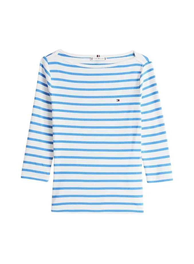 TOMMY HILFIGER Striped Crew Neck T-Shirt