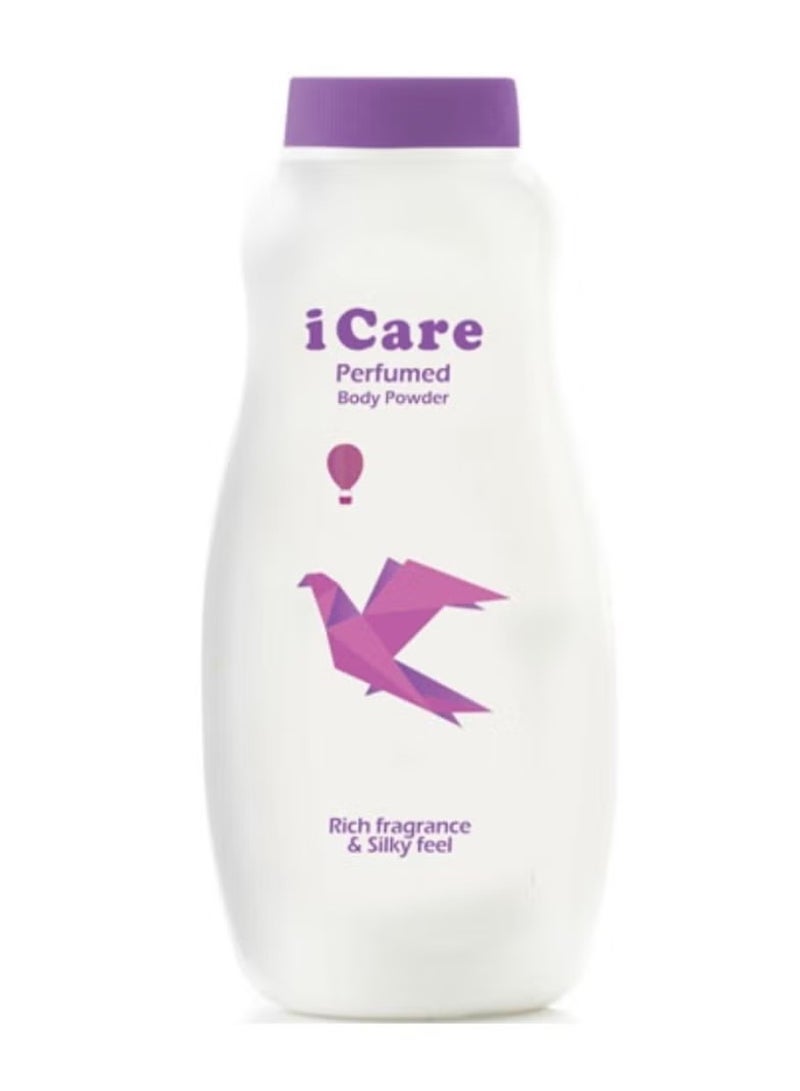 خمس خمسات آى كير بودرة معطرة للجسم رائحة غنية ونعومة الحرير 200 جرام