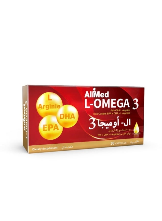 كبسولات L-Omega3 30 حبة