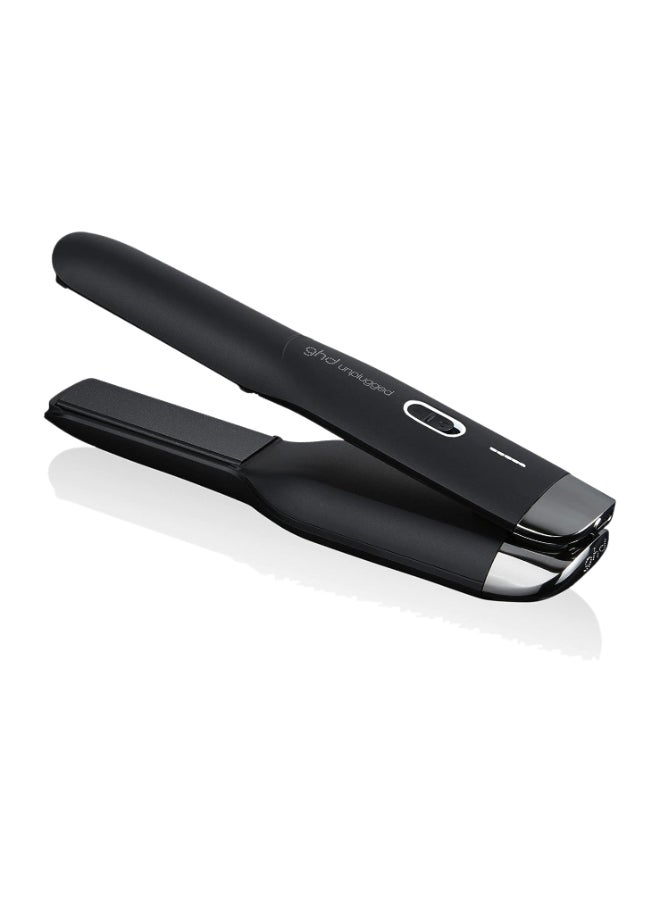 ghd - GHD Unplugged Styler Cordless Flat Iron Hair Straightener, Professional Travel Straightening Iron With Heat-Resistant Case, Usb-C Charging For 20-Minutes Of Use, Black - Image 1
