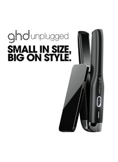 ghd GHD Unplugged Styler Cordless Flat Iron Hair Straightener, Professional Travel Straightening Iron With Heat-Resistant Case, Usb-C Charging For 20-Minutes Of Use, Black  - Image 5