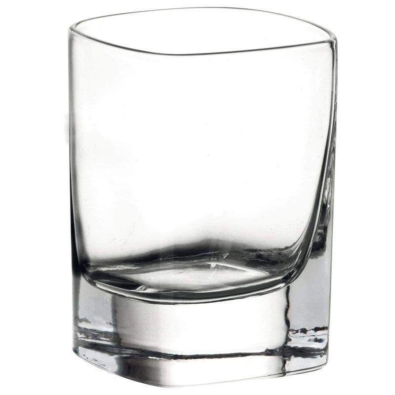 Luigi Bormioli  Strauss  Liqueur Tot Crystal Glasses  Dishwasher Safe  Made in Italy  Set of 4 60ml