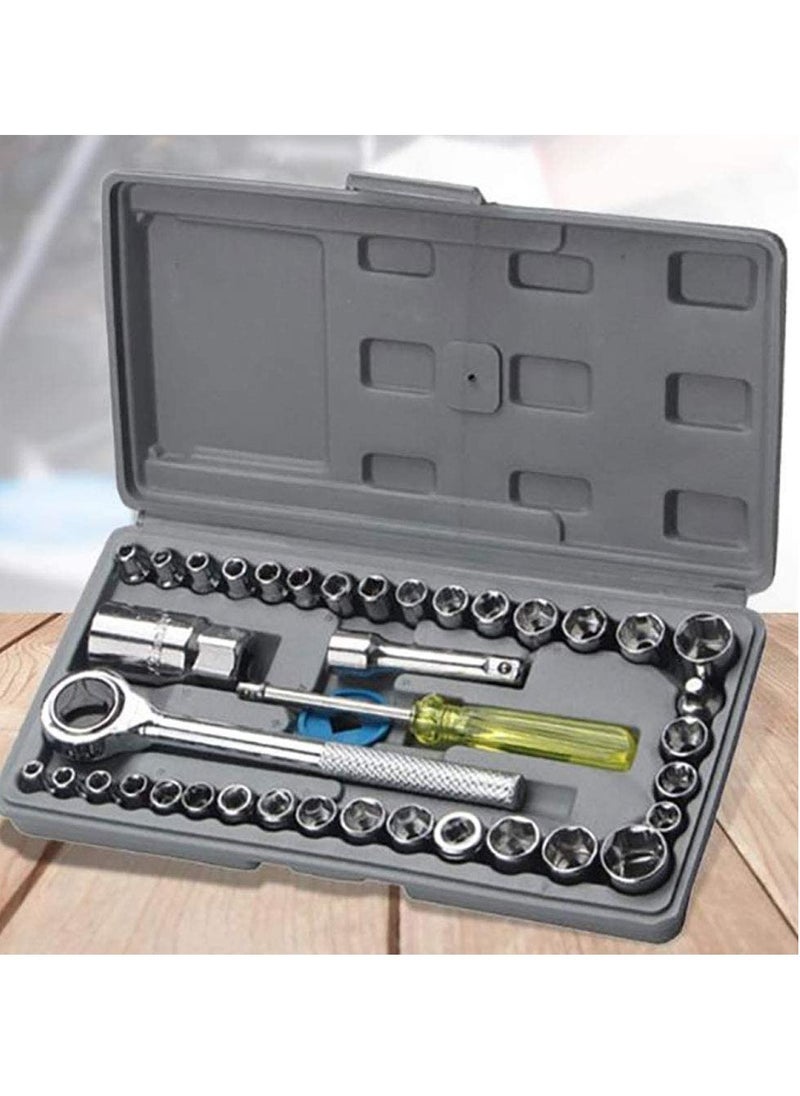 Generic Driver set 40 pcs combination socket wrench set  - Image 1