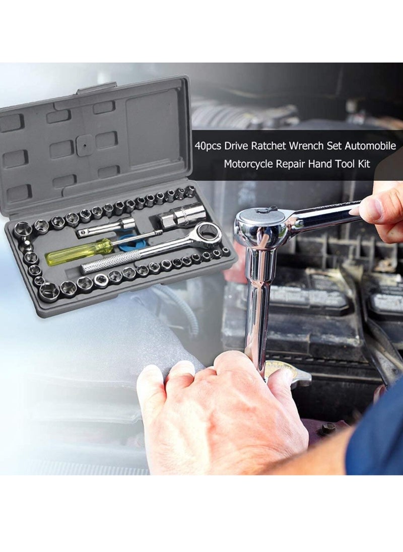 Generic Driver set 40 pcs combination socket wrench set  - Image 2