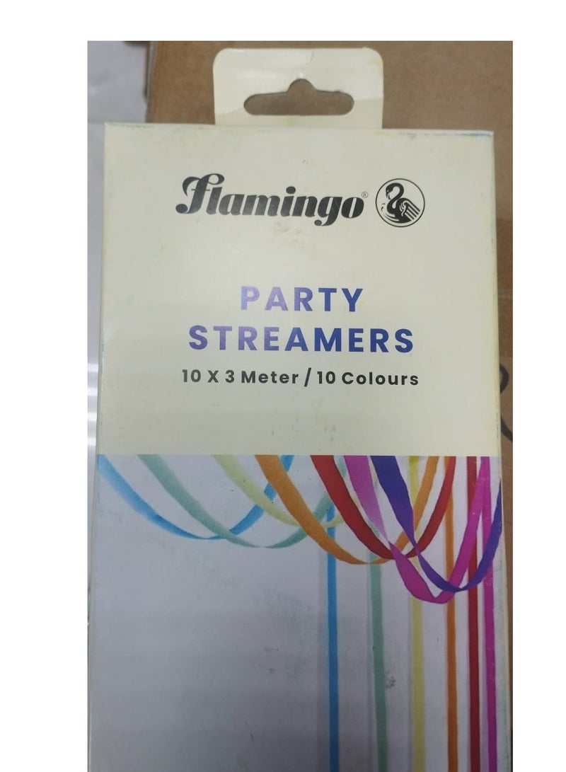 مجموعة شرائط ورق الكريب من شرائط الحفلات في 10 ألوان باستيل لديكورات أعياد الميلاد، وديكورات الحفلات، وديكورات الزفاف، وديكورات حفلات استقبال المولود الجديد، 10 لفات - Image 1