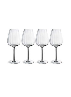 Villeroy & Boch 4-Piece Rose Gardern Red wine glass  - Image 1