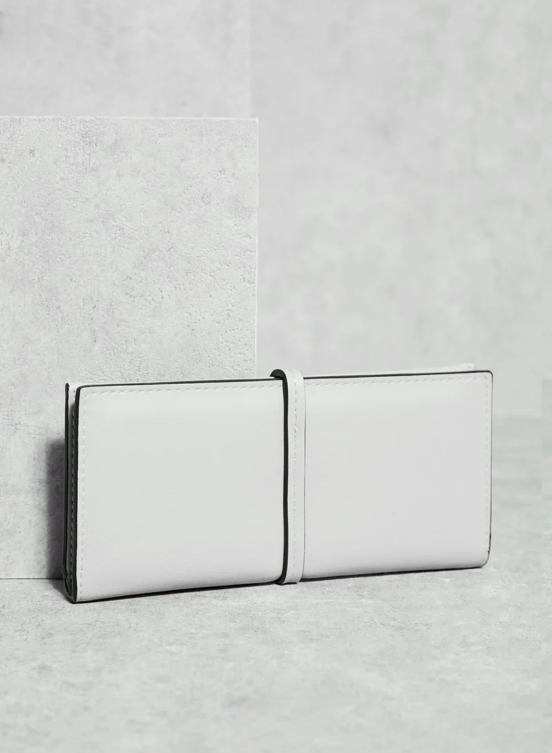Ginger Buckle Detail Purse