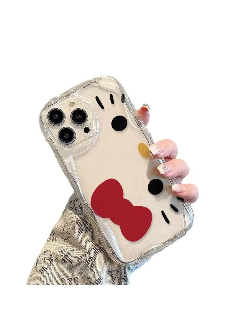 Transparent Butterfly Bow Case for iPhone 16 Pro Max – Cute and Stylish, Shockproof Protection - Image 1