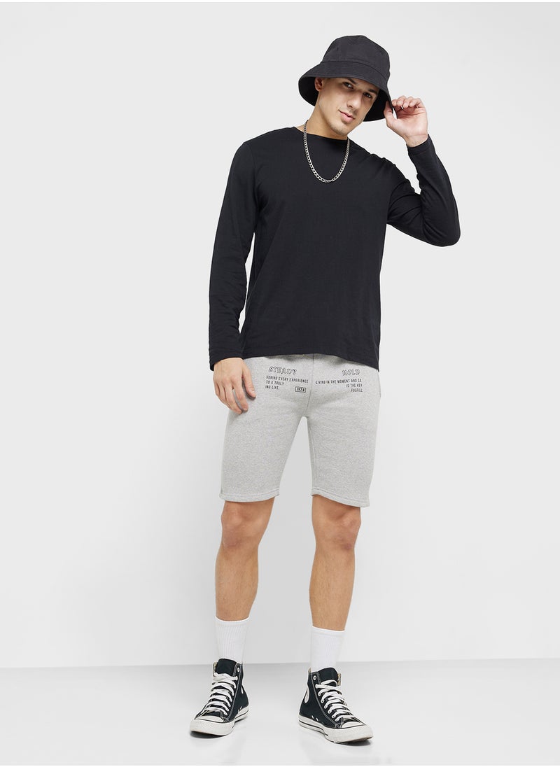 Seventy Five - Drawstring Knited Shorts - Image 1