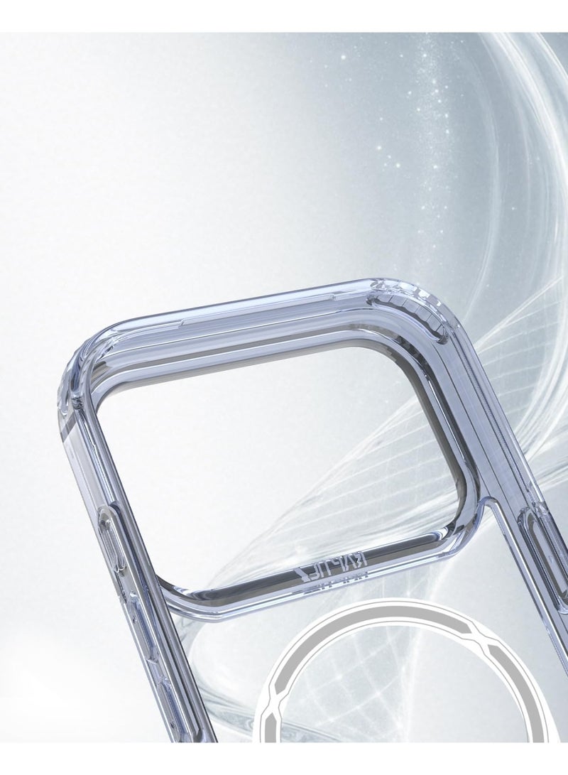 RAPTIC غطاء حماية Air Clear لجهاز iPhone 17 Pro MAX متوافق مع MagSafe [اختبار السقوط حتى 13 قدم] - أزرق شفاف - Image 5