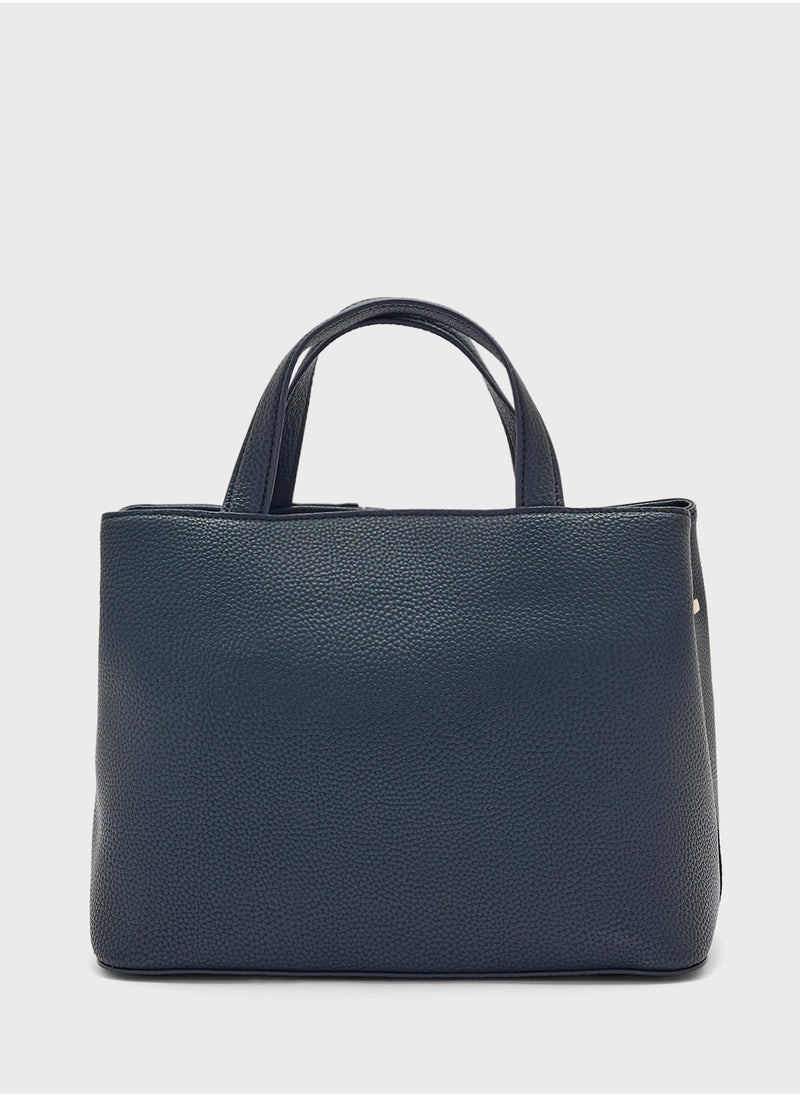 Logo Detail Top Handle Satchel - pzsku/Z15B034D1327EC5B3DFDBZ/45/_/1733296782/50b0b090-51f1-4136-9b08-e0f0fb7658dc