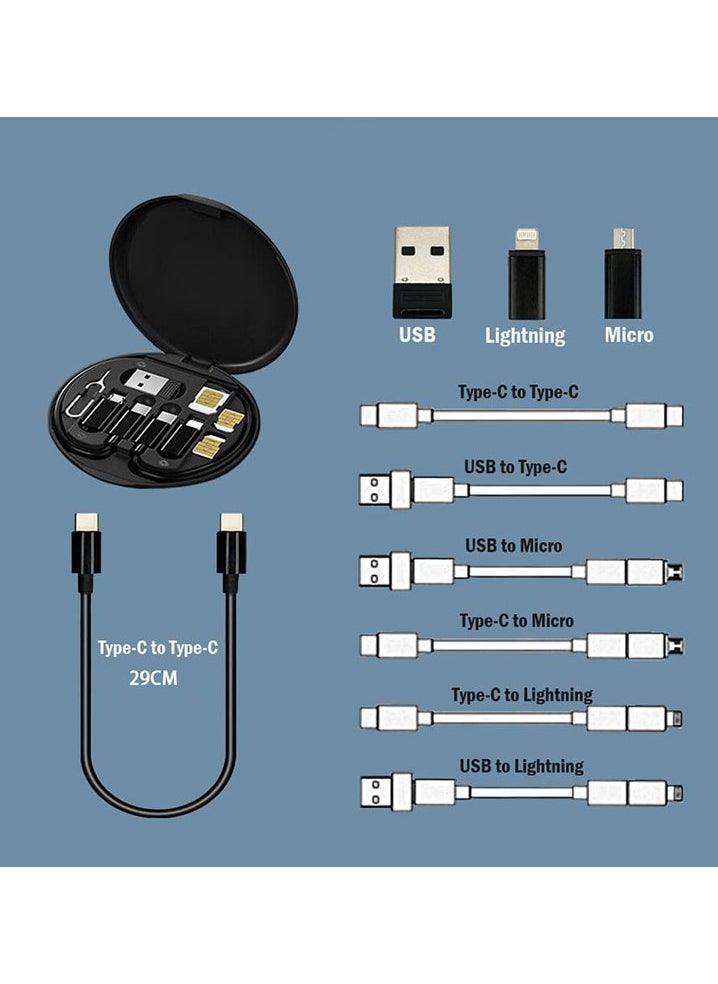 Generic - Multi-type Data Charging Cable Converter Kit - Image 1