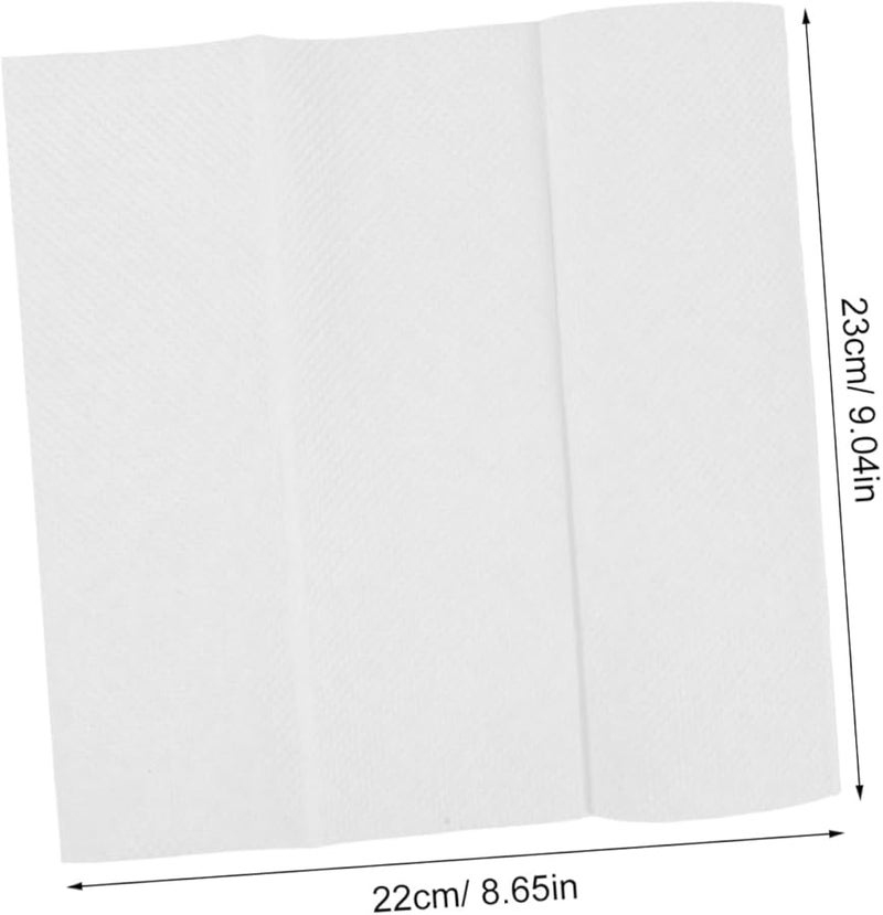 140 قطعة منشفة يد ناعمة قابلة للتحلل قوية وخفيفة الوزن للمنزل والمكتب والفندق - Image 3