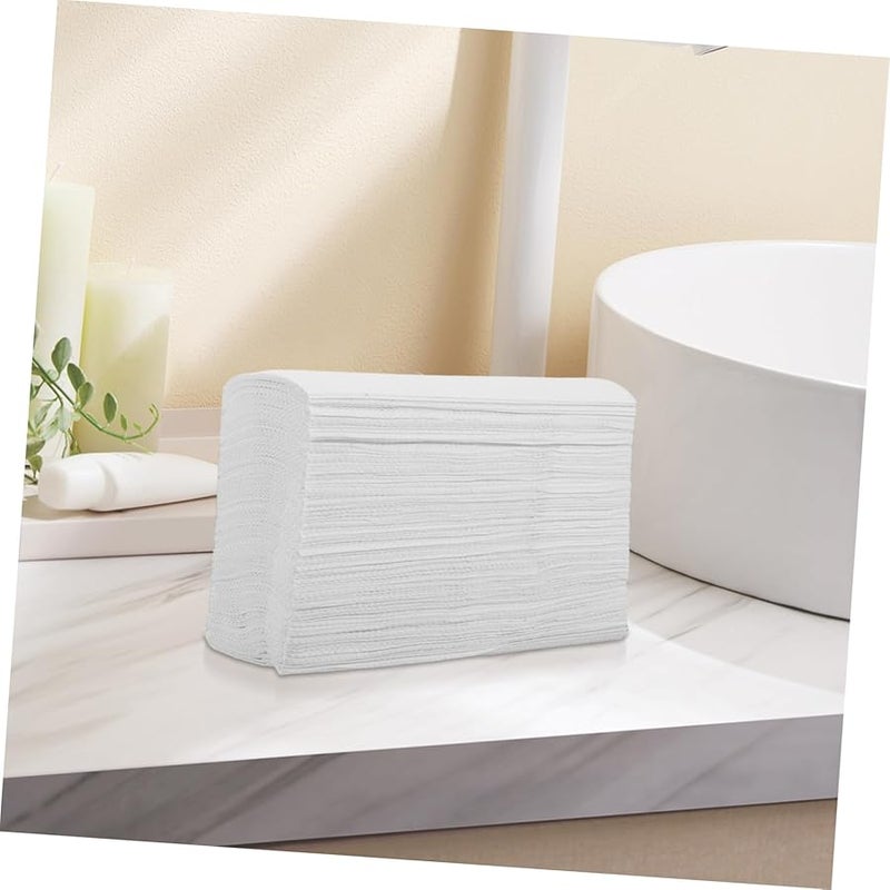 140 قطعة منشفة يد ناعمة قابلة للتحلل قوية وخفيفة الوزن للمنزل والمكتب والفندق - Image 5