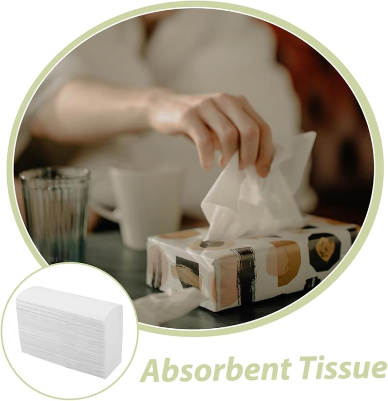 140 قطعة منشفة يد ناعمة قابلة للتحلل قوية وخفيفة الوزن للمنزل والمكتب والفندق - Image 4