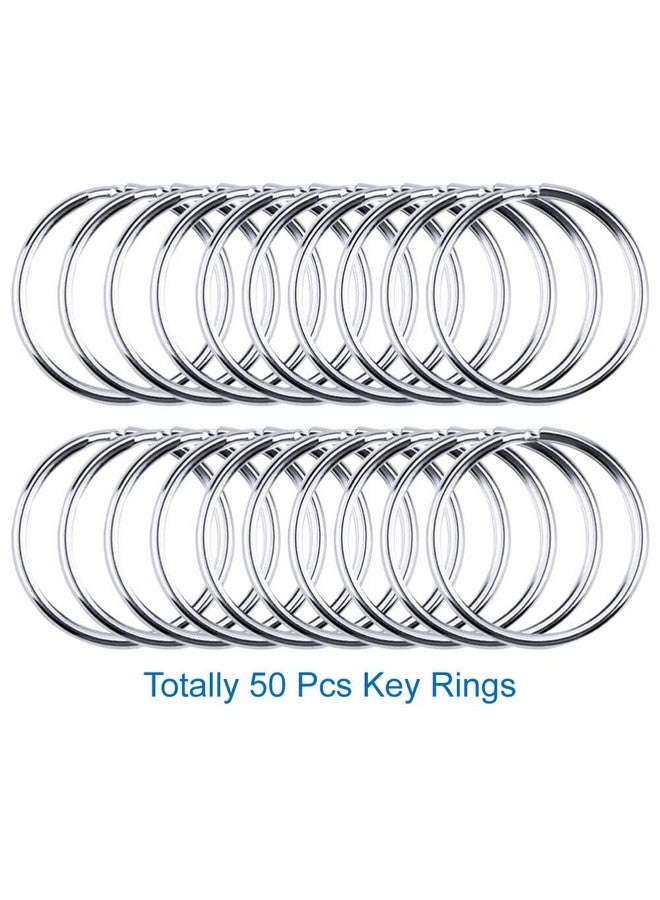 selizo 150Pcs Swivel Hooks With Key Rings And Tassels Bulk For Keychain Crafts - Image 3