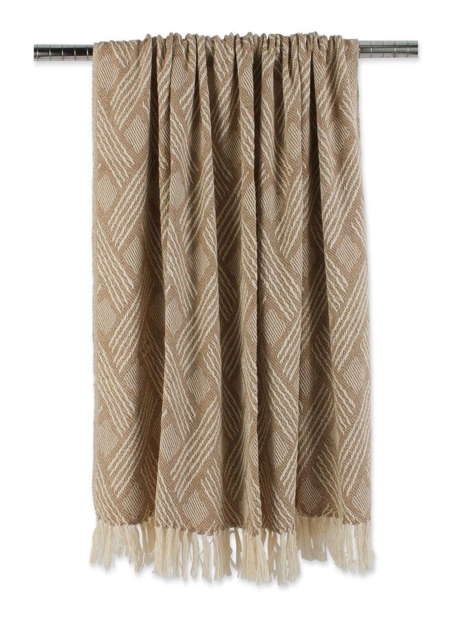 DII Transitional, Basketweave Woven Throw, 50x60, Stone - Image 3