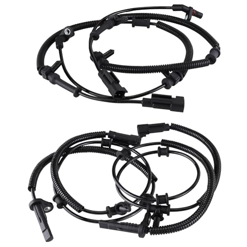SEADEAR 4PCS Front&Rear ABS Wheel Speed Sensor Compatible for Ram 1500 2013-2018, for 2019 1500 Classic V6 3.0L 3.6L 3.7L, V8 4.7L 5.7L Engine ALS2246 68053861AB 68053861AC 68053861AD 68231044AB 68053861AA - Image 2