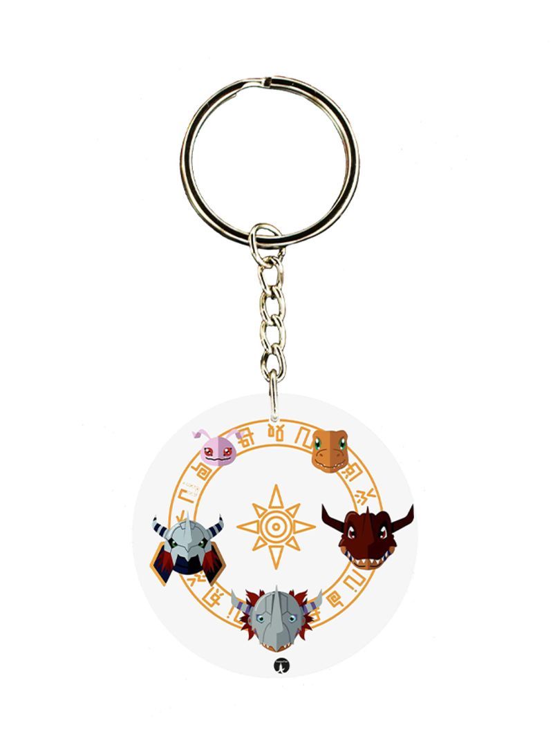 Anime Digimon Key Chain