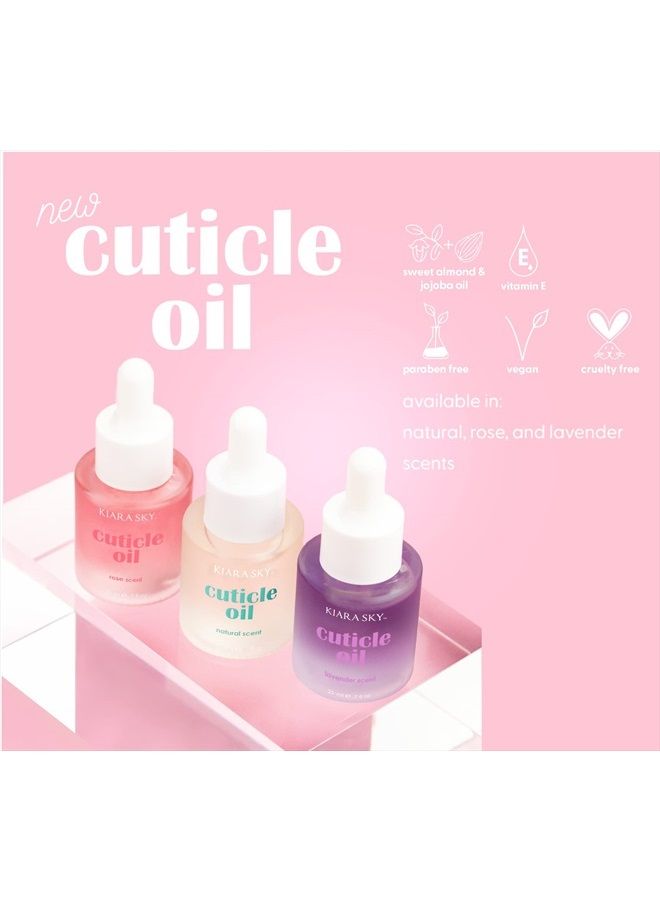 KIARA SKY Hydrating Nail and Cuticle Oil .7 fl oz (Lavender) - Image 2