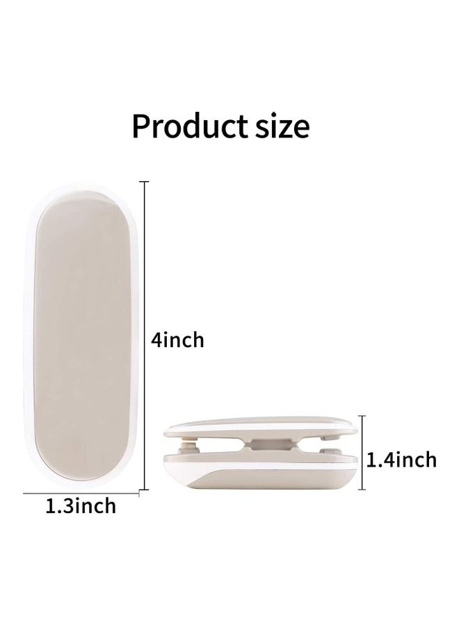 Mini Heat Sealer And Cutter Snack Bag Resealer grey  - Image 2
