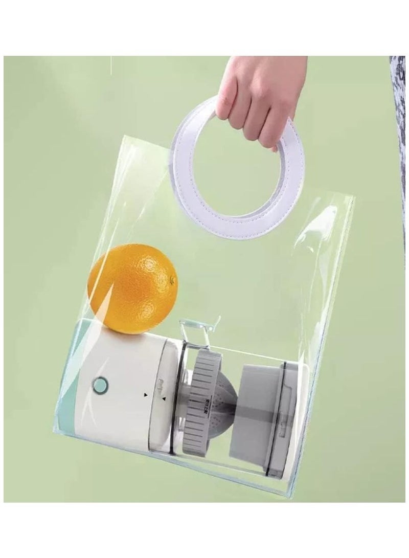 ELTRAZONE Electric Citrus Juicer, Portable Rechargeable Powerful Electric Juicer Cordless Fruit Juicer, Multifunctional 1-Button Easy Press Lemon Orange Squeezer Machine for Home & Travel Blender - Image 5