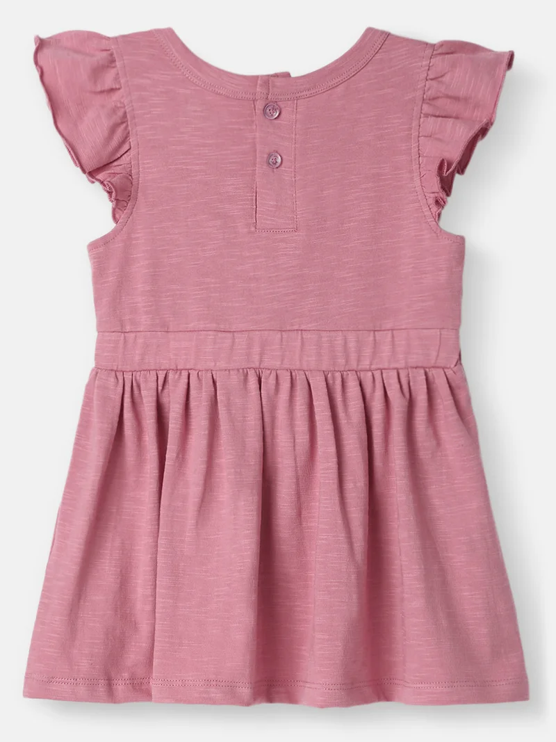 نوتيناتي فستان بأكمام مكشكشة