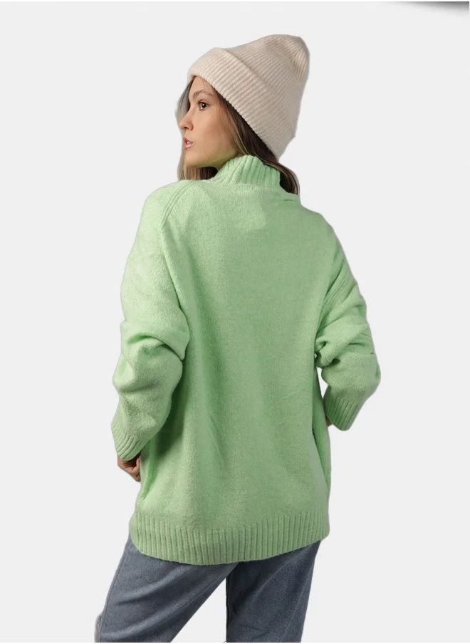 امريكان ايجل AE Mock Neck Sweater
