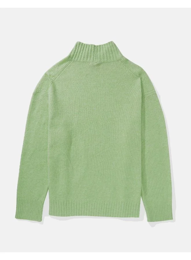 امريكان ايجل AE Mock Neck Sweater