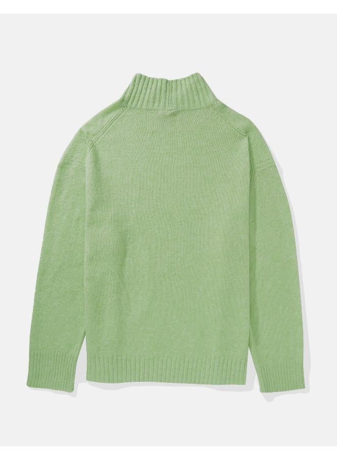 American Eagle AE Mock Neck Sweater - Image 2