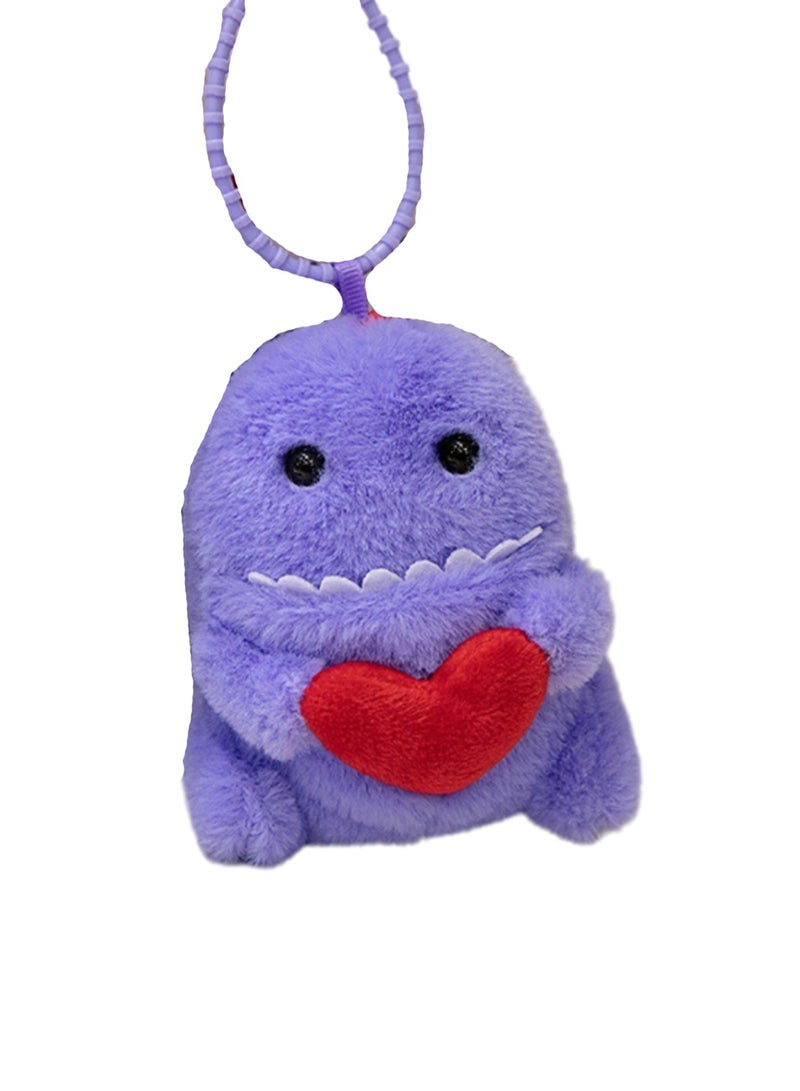 12 CM Cute Cute Cartoon Plush Toy Widgets Backpack Key Pendant For Girls And Boys All Ages Gift（Style 4） - Image 1