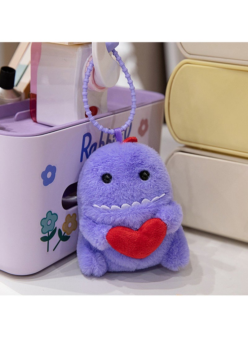 12 CM Cute Cute Cartoon Plush Toy Widgets Backpack Key Pendant For Girls And Boys All Ages Gift（Style 4） - Image 3