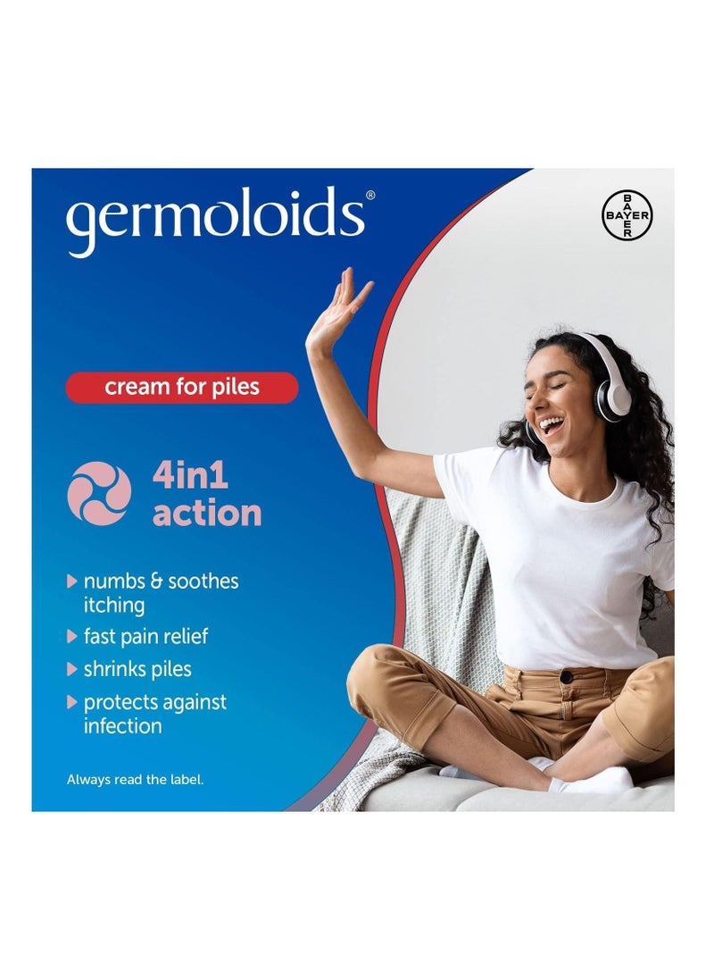 Germoloids - Haemorrhoid Cream Anesthetic for the Pain Itch 55 gm - Image 1
