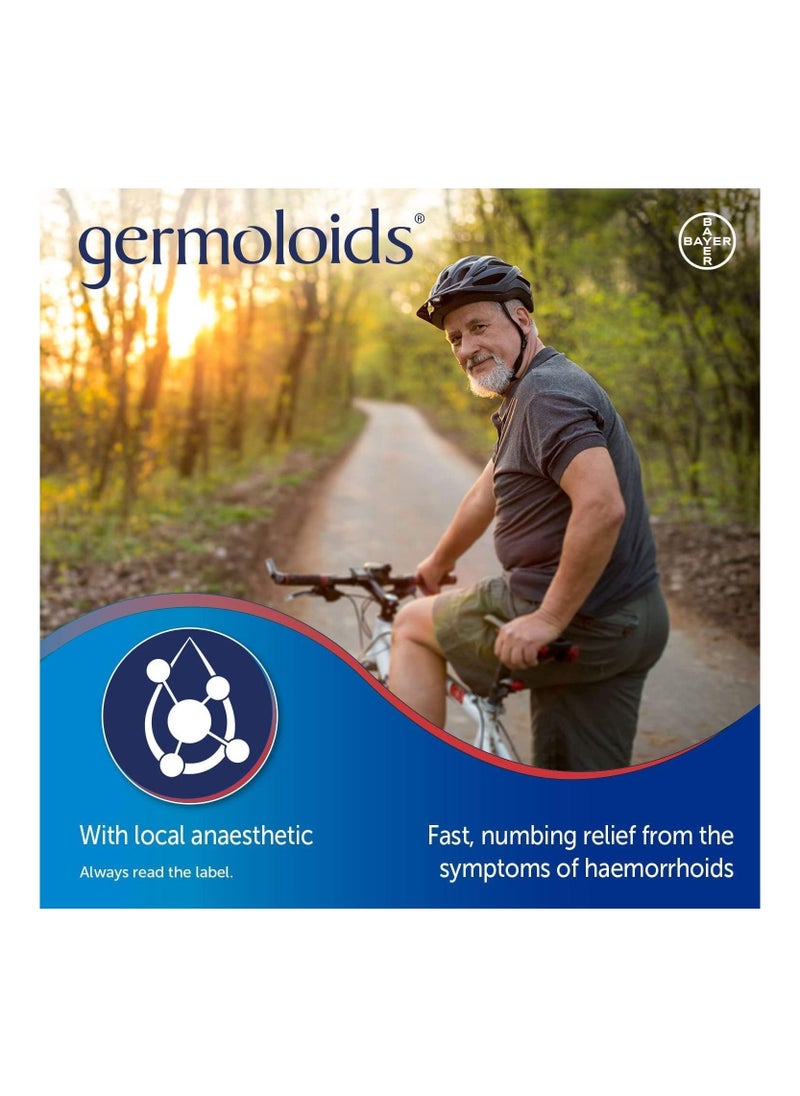 Germoloids - Haemorrhoid Cream Anesthetic for the Pain Itch 55 gm - Image 1